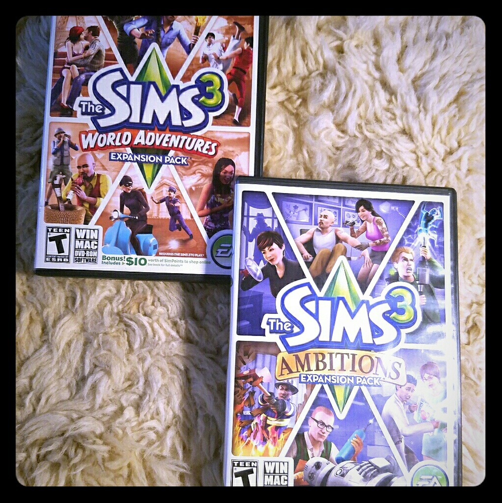 Sims 3 Expansions Games